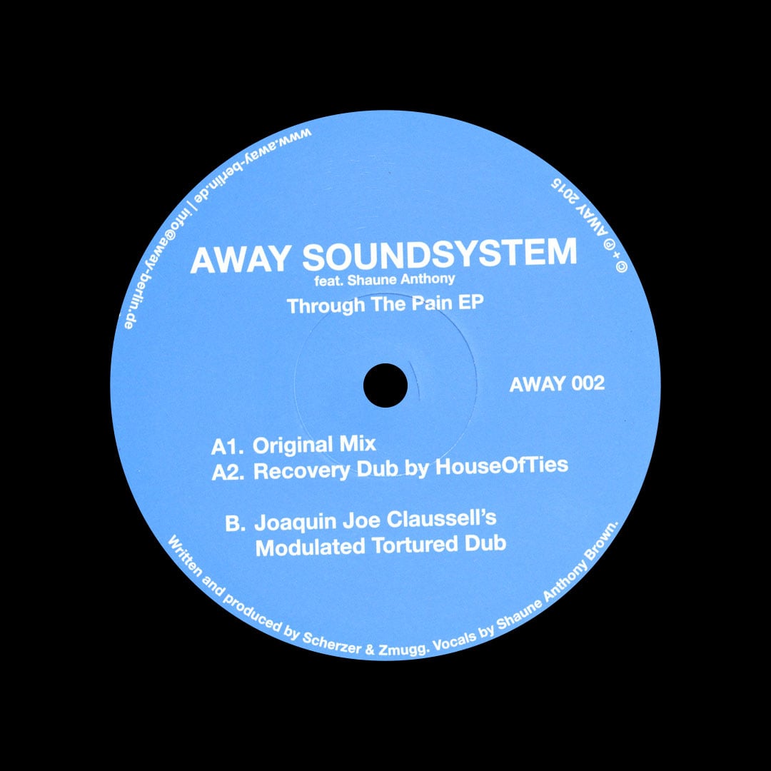 Away Soundsystem - Through The Pain EP - 12