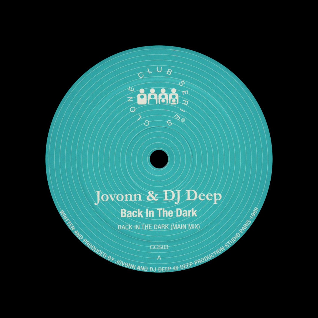 DJ Deep, Jovonn - Back In The Dark - 12