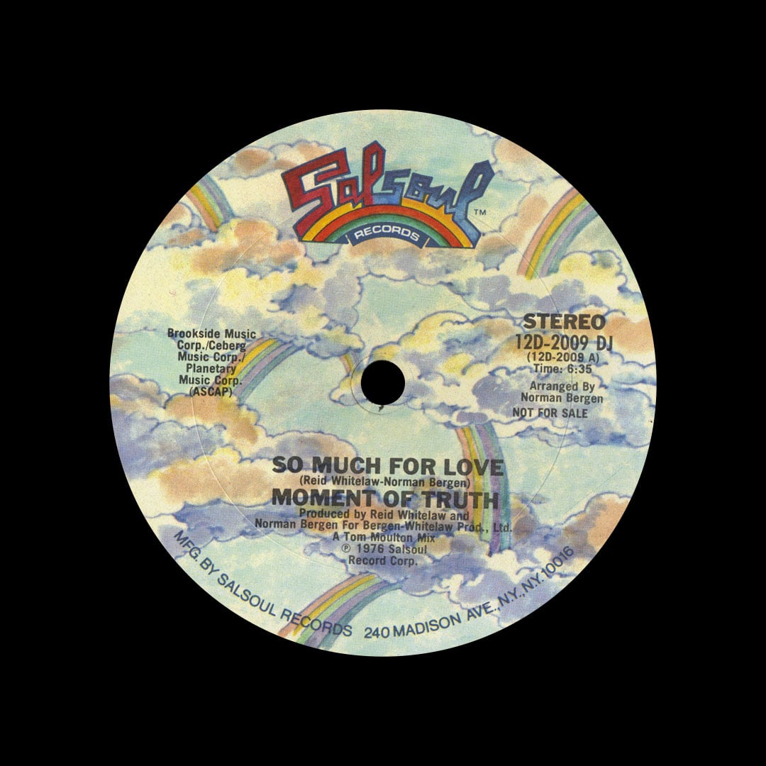 Moment Of Truth - So Much For Love - 12