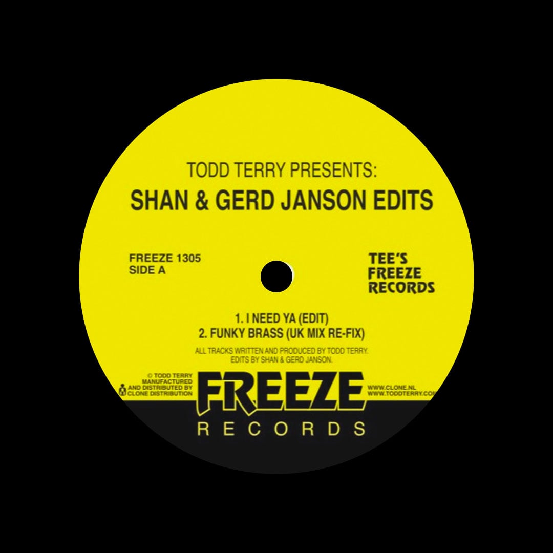Todd Terry - Shan & Gerd Janson Edits, Vol. 1 - 12