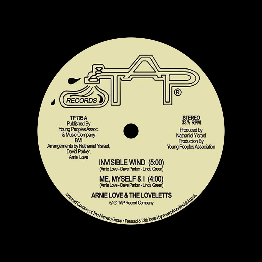 Arnie Love & The Loveletts - Invisible Wind / Me, Myself & I / We Had Enough - 12