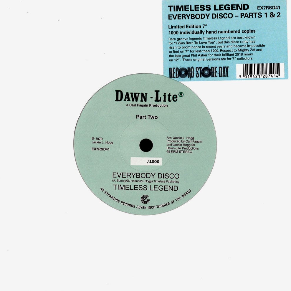 Timeless Legend - Everybody Disco - 7
