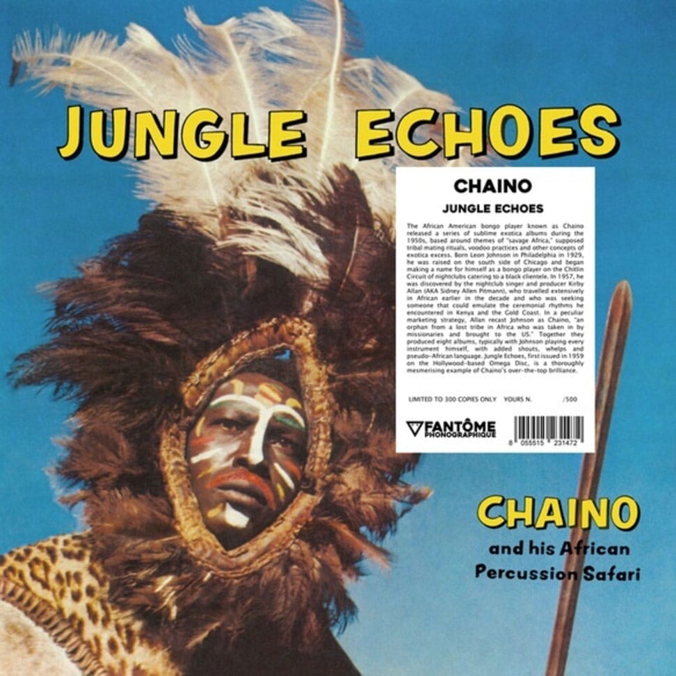 Chaino & His African Percussion Safari - Jungle Echoes - lp
