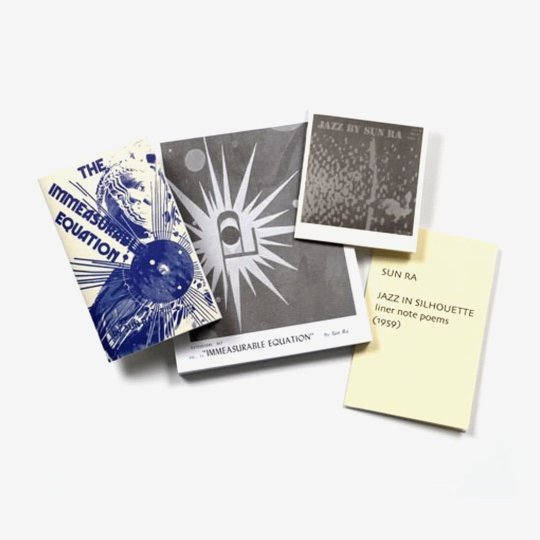 Sun Ra - Extensions Out, Plus: 4 Poetry Books (59-72) - book