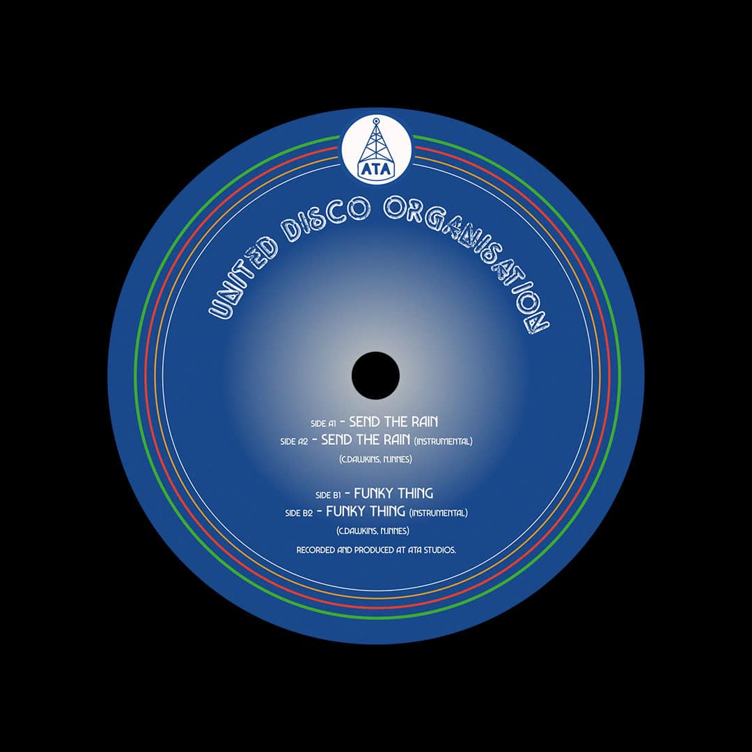United Disco Organisation - Send The Rain / Funky Thing - 12