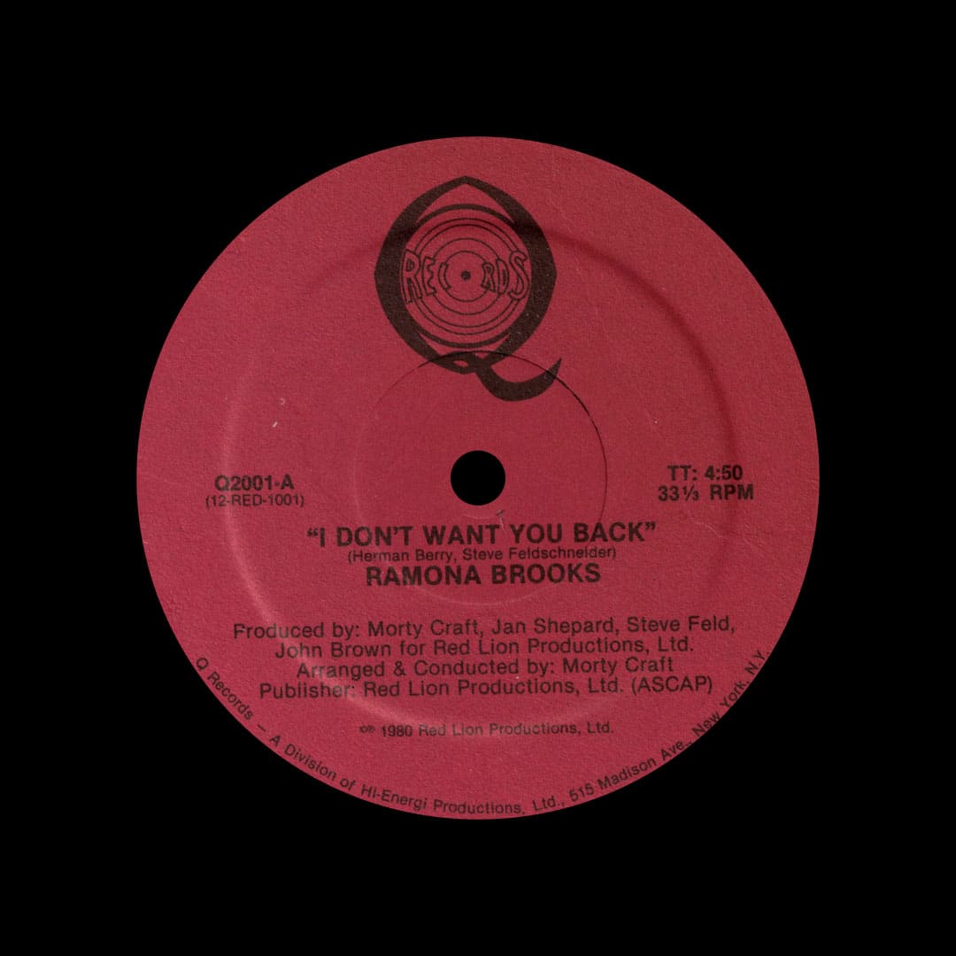 Ramona Brooks - I Don’t Want You Back - 12