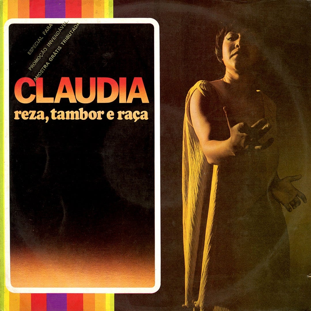 Claúdia - Reza, Tambor E Raça - lp