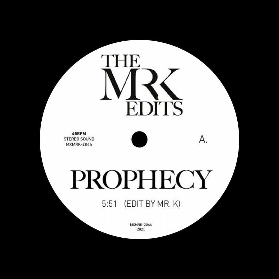 Danny Krivit - Prophecy / I’m Just Being Myself - 12