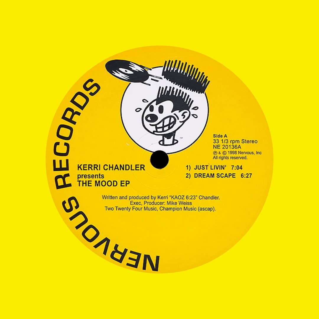 Kerri Chandler - The Mood EP (Yellow Vinyl) - 12