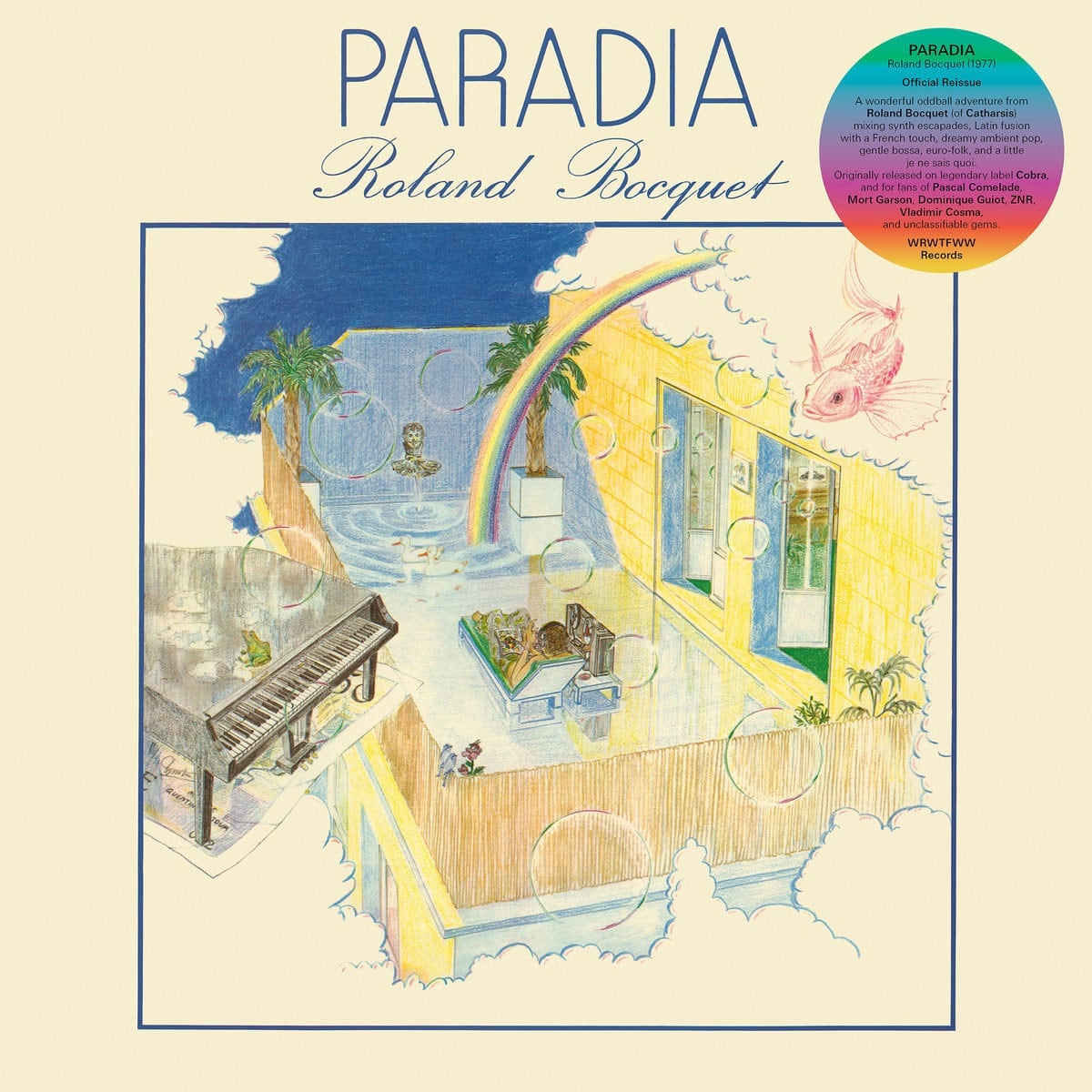 Roland Bocquet - Paradia - lp