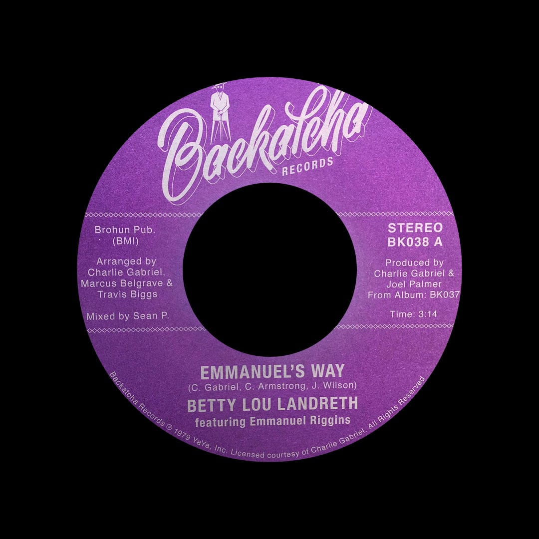 Betty Lou Landreth - Emmanuel’s Way / Shoo-Be-Doo-Be-Doo-Da-Day - 7