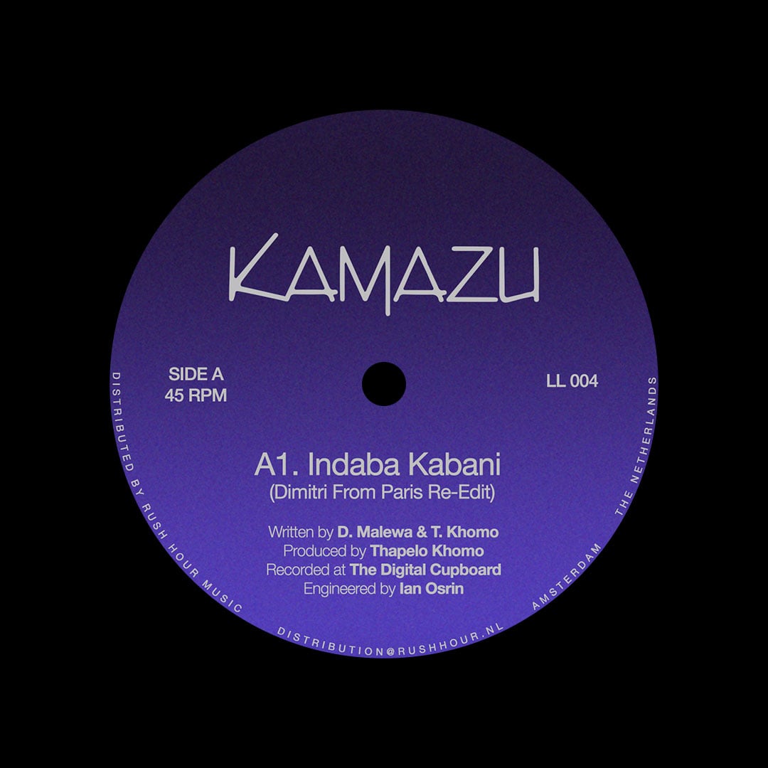 Kamazu - Indaba Kabani / Mjukeit (Dimitri From Paris edit) - 12