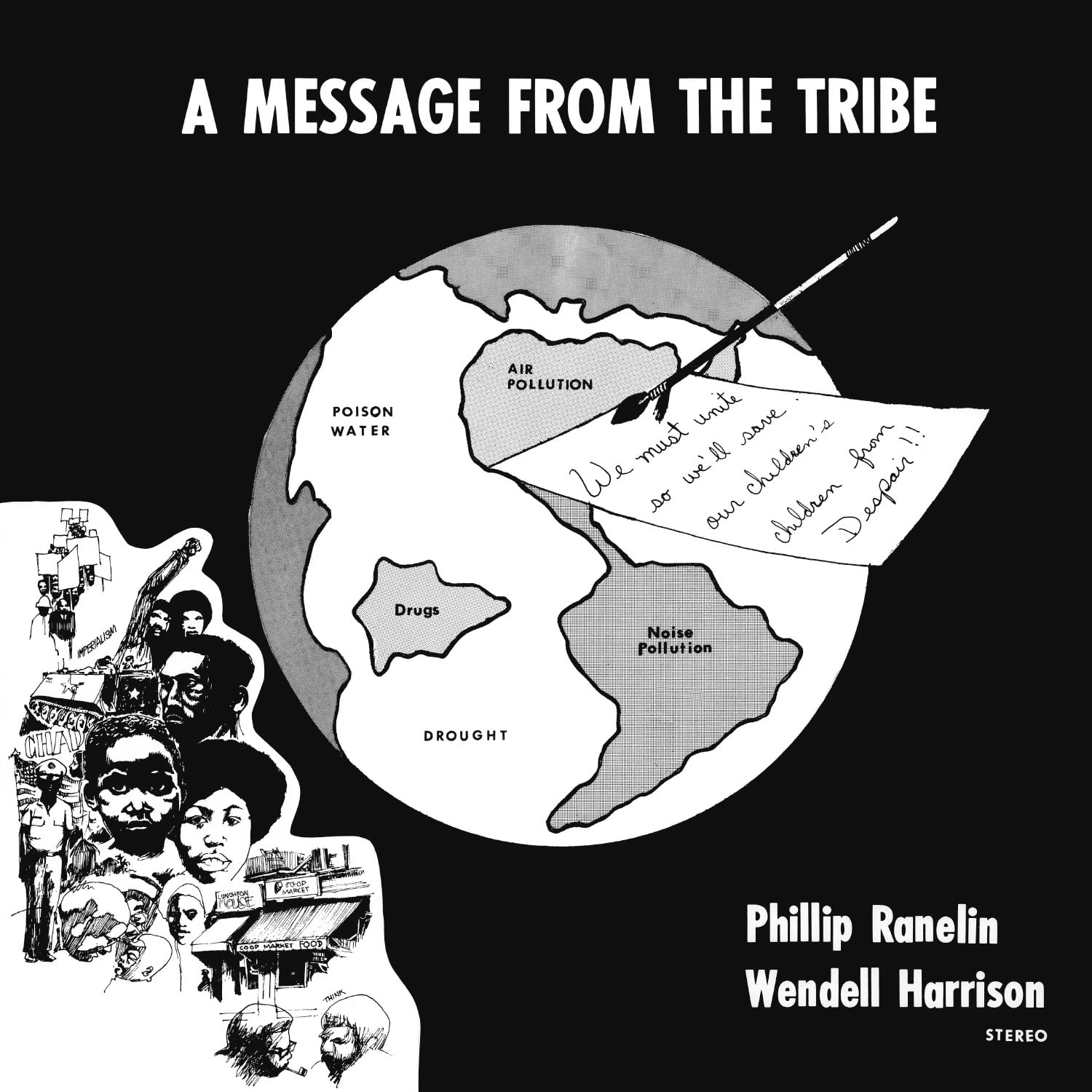 Phil Ranelin, Wendell Harrison - Message From The Tribe - lp