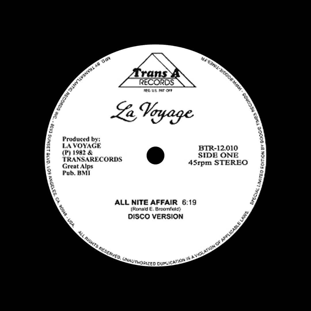 La Voyage - All Nite Affair - 12