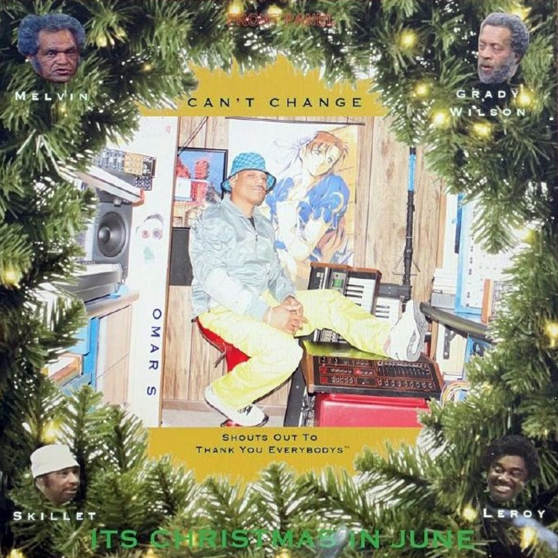 Omar-S - Can’t Change - 3xlp