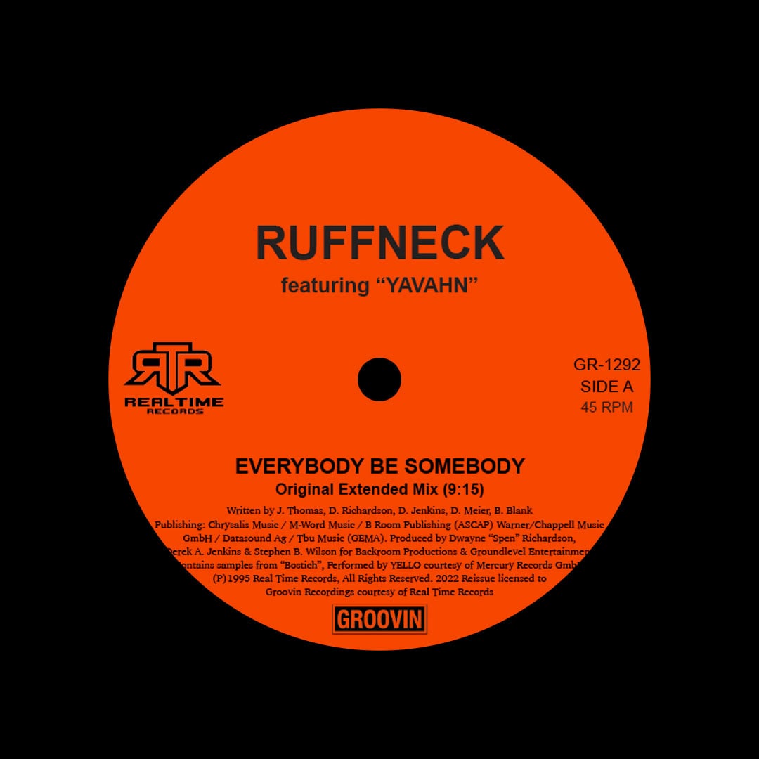 Ruffneck - Everybody Be Somebody - 12