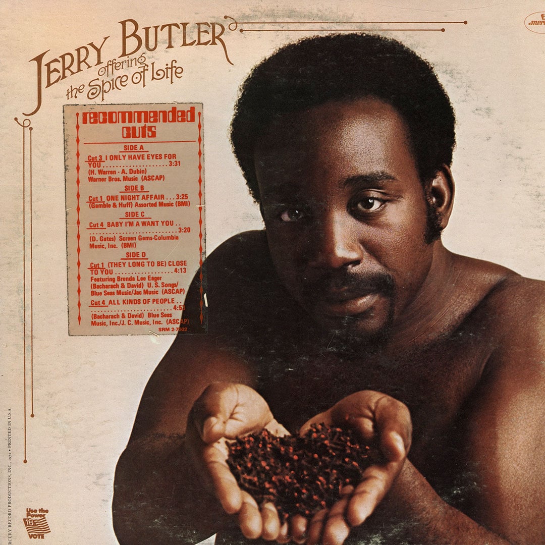 Jerry Butler - The Spice Of Life - lp