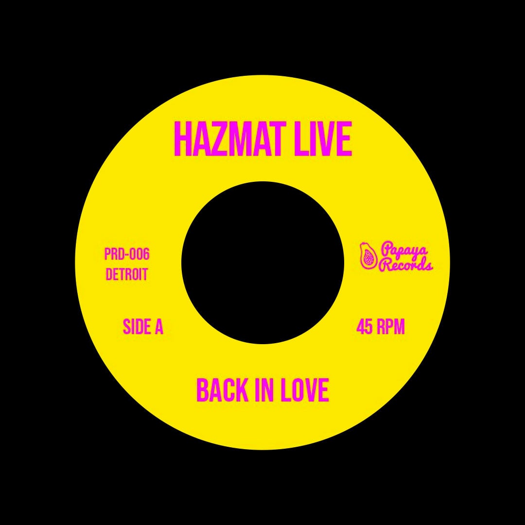 Hazmat Live - Back In Love / Stanky Panky - 7