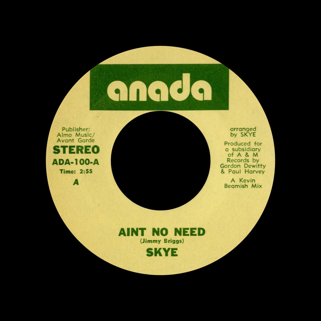 Skye - Aint No Need - 7