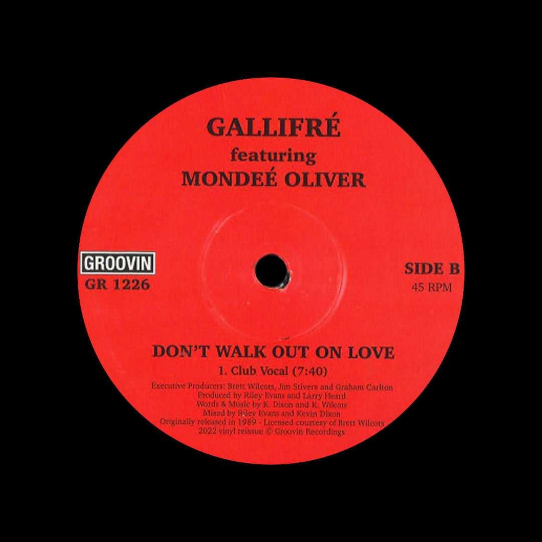 Gallifre - Don’t Walk Out On Love - 12