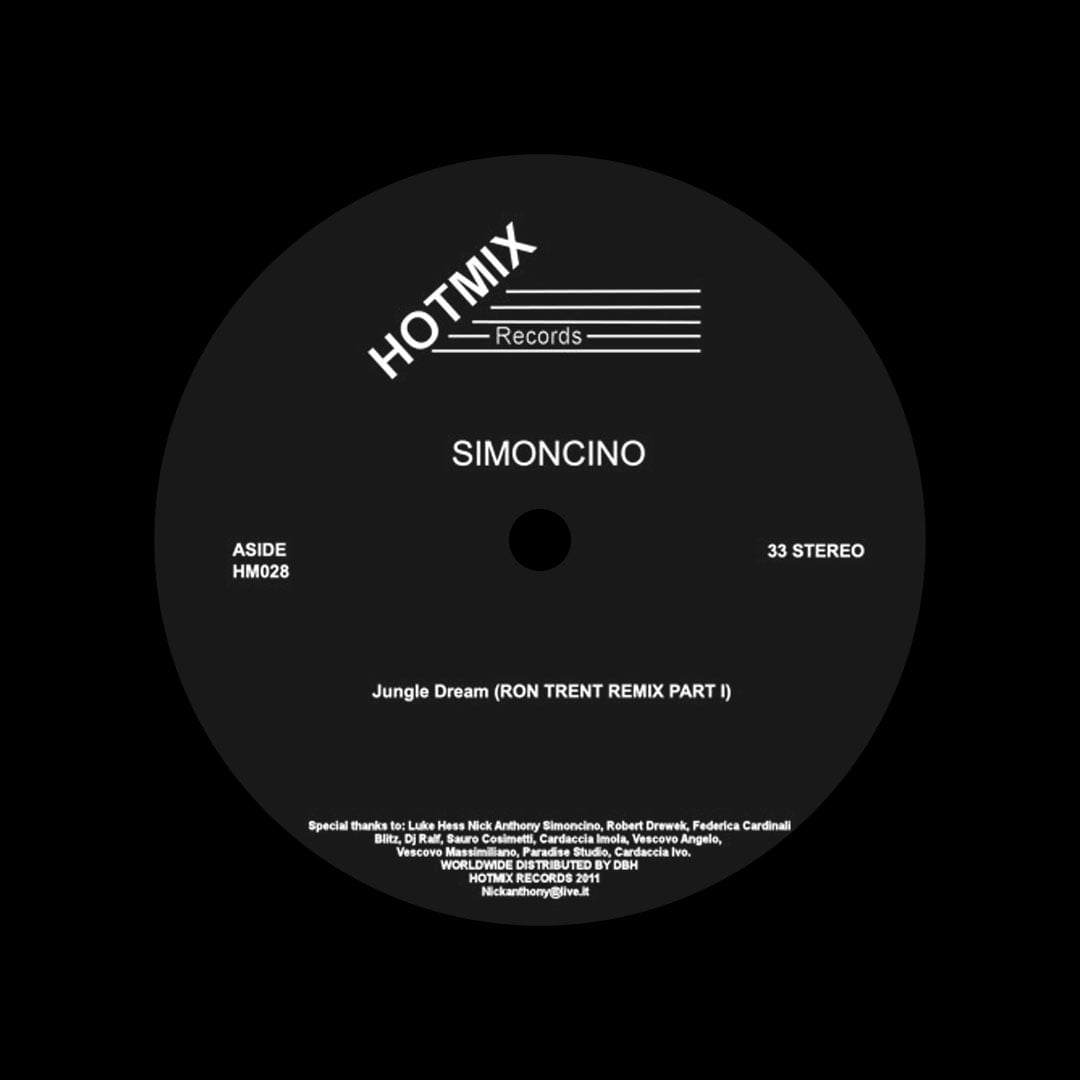 Simoncino - Jungle Dream (Ron Trent remix) - 12