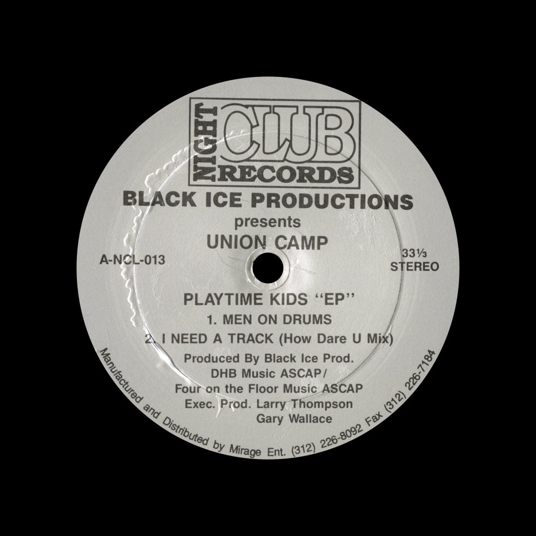 Black Ice Productions, Union Camp - Playtime Kids EP - 12