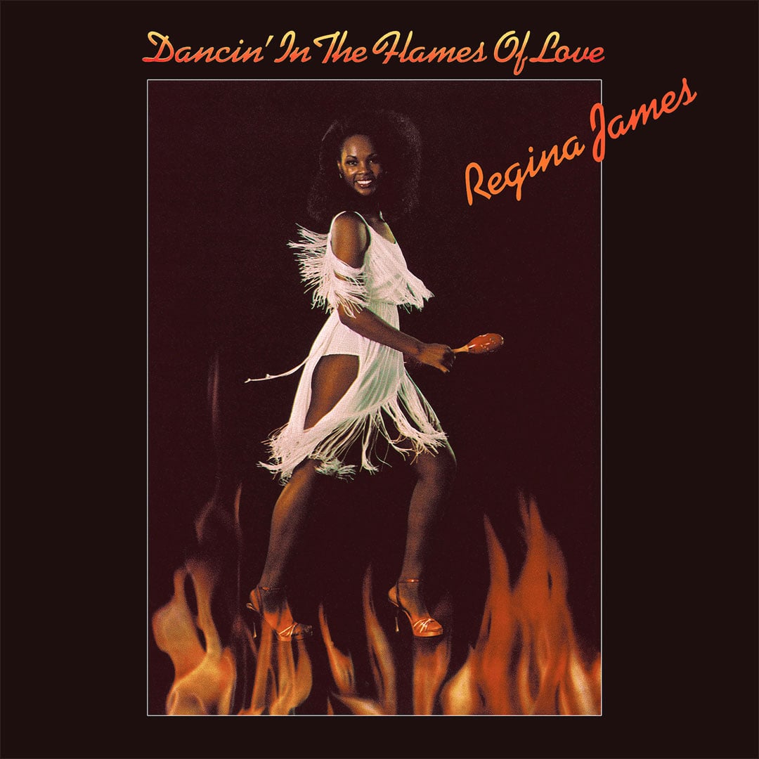 Regina James - Dancin In The Flames Of Love - lp