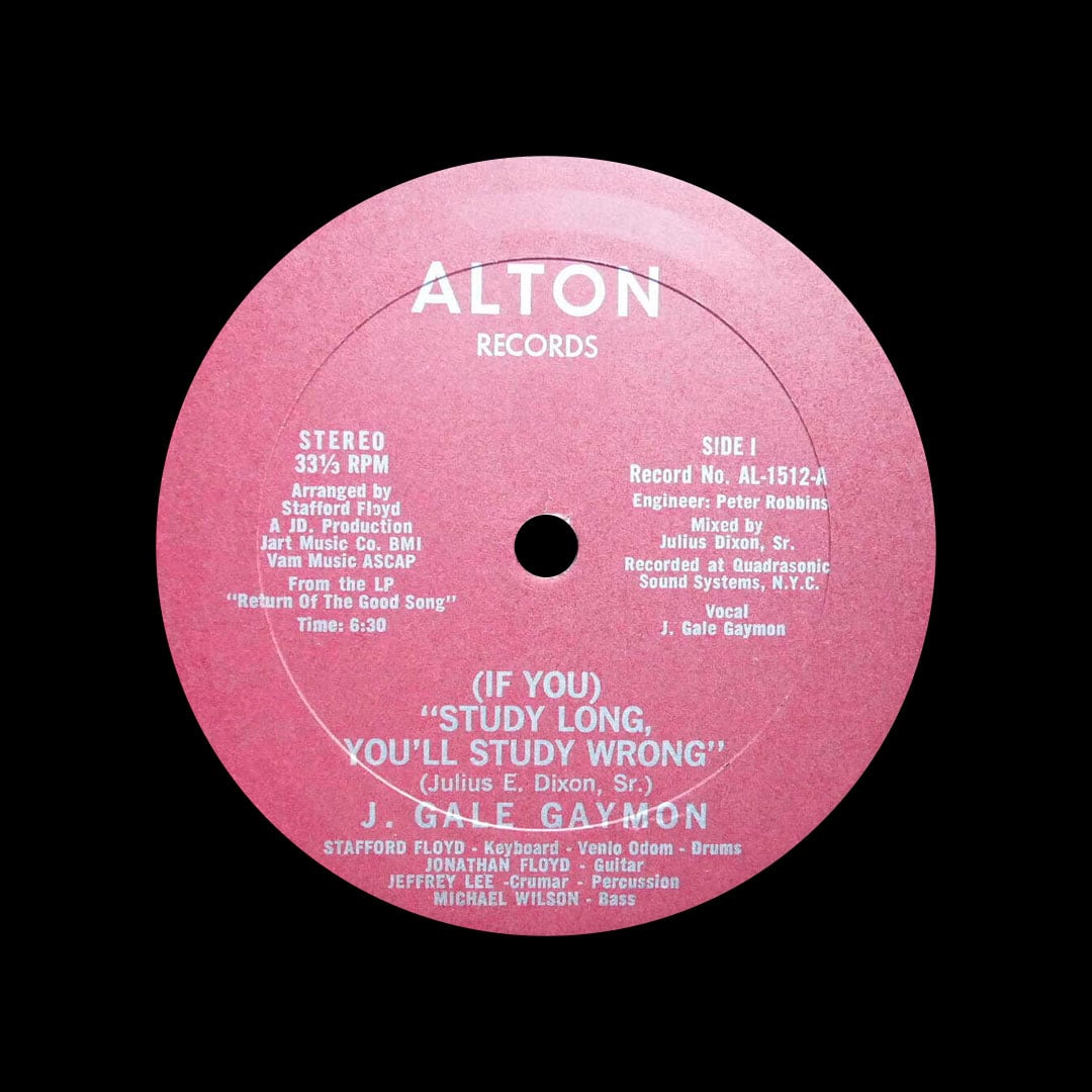 J. Gale Gaymon - Study Long, You’ll Study Wrong - 12