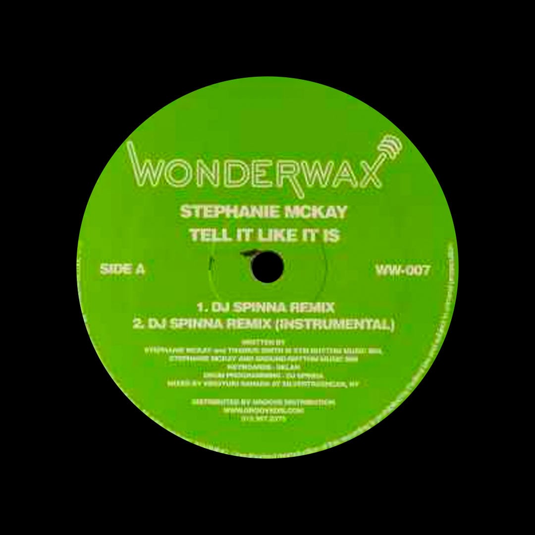 DJ Spinna, Stephanie McKay - Tell It Like It Is / Peace & Quiet - 12