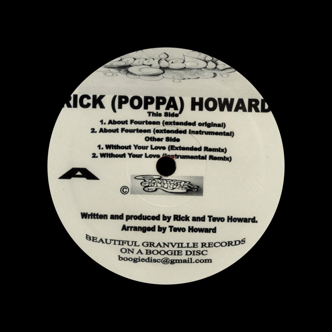 Rick Poppa Howard - About Fourteen - 12