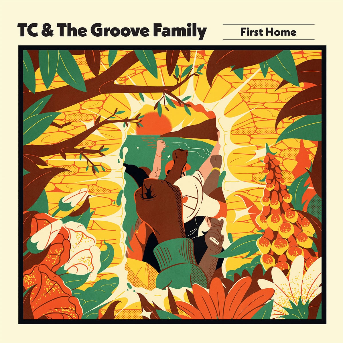 TC & The Groove Family - First Home - lp