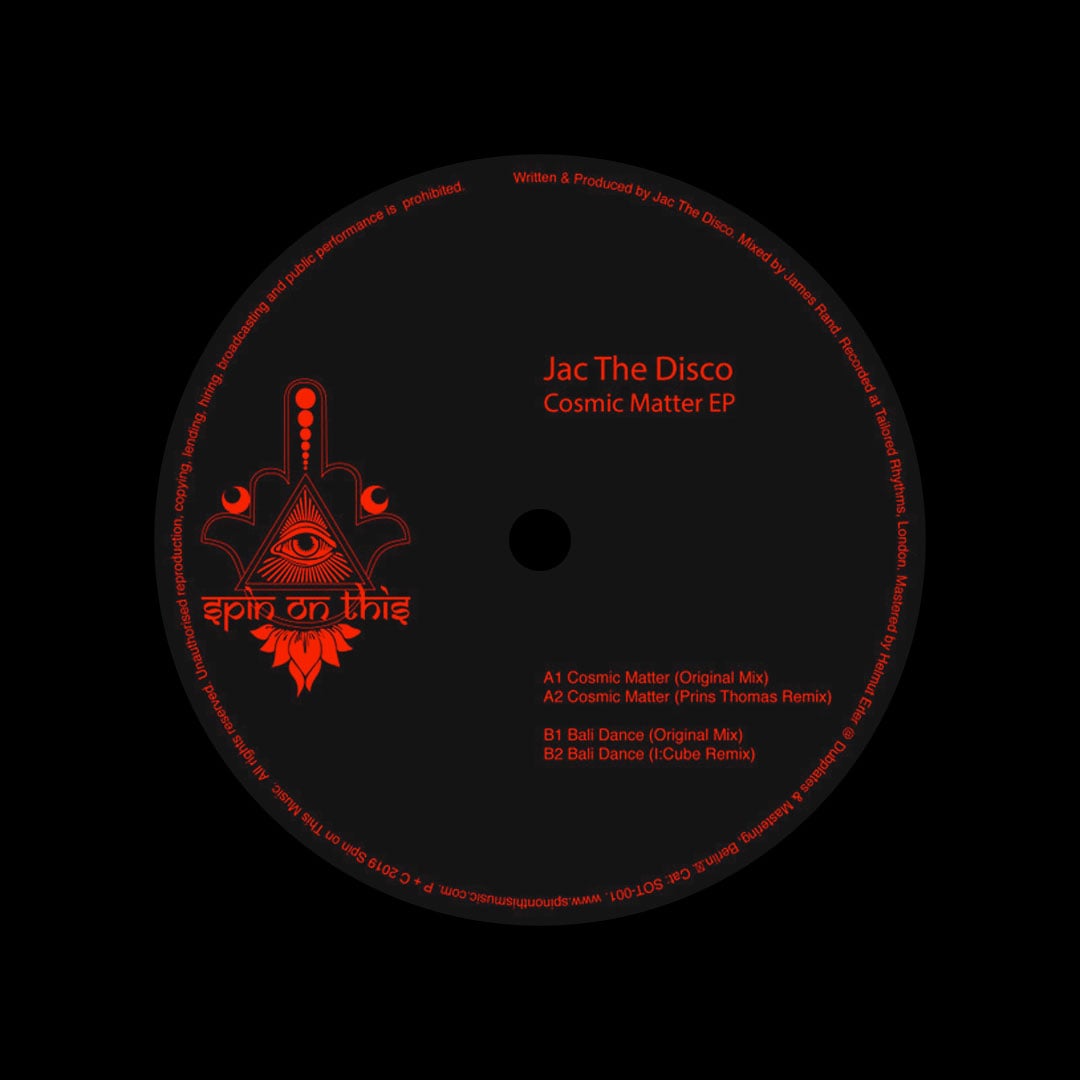 Jac The Disco - Cosmic Matter EP - 12