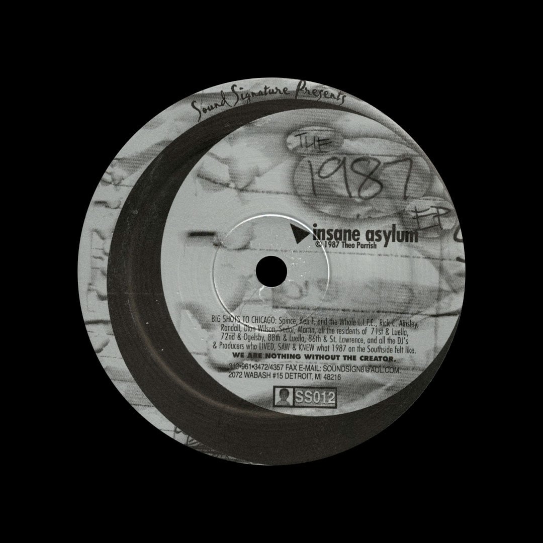 Leron Carson, Theo Parrish - The 1987 EP - 12