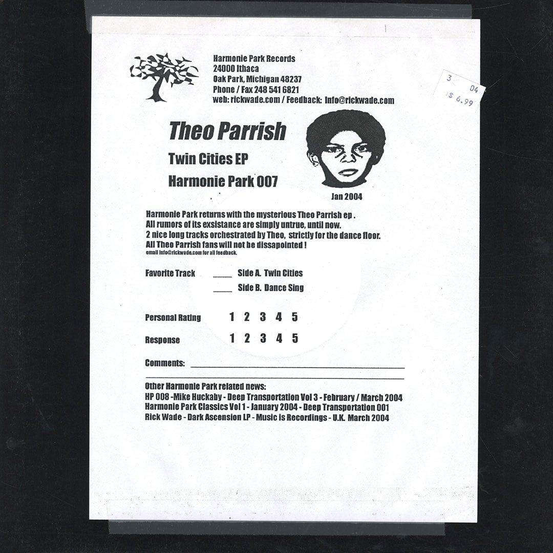 Theo Parrish - Twin Cities EP - 12