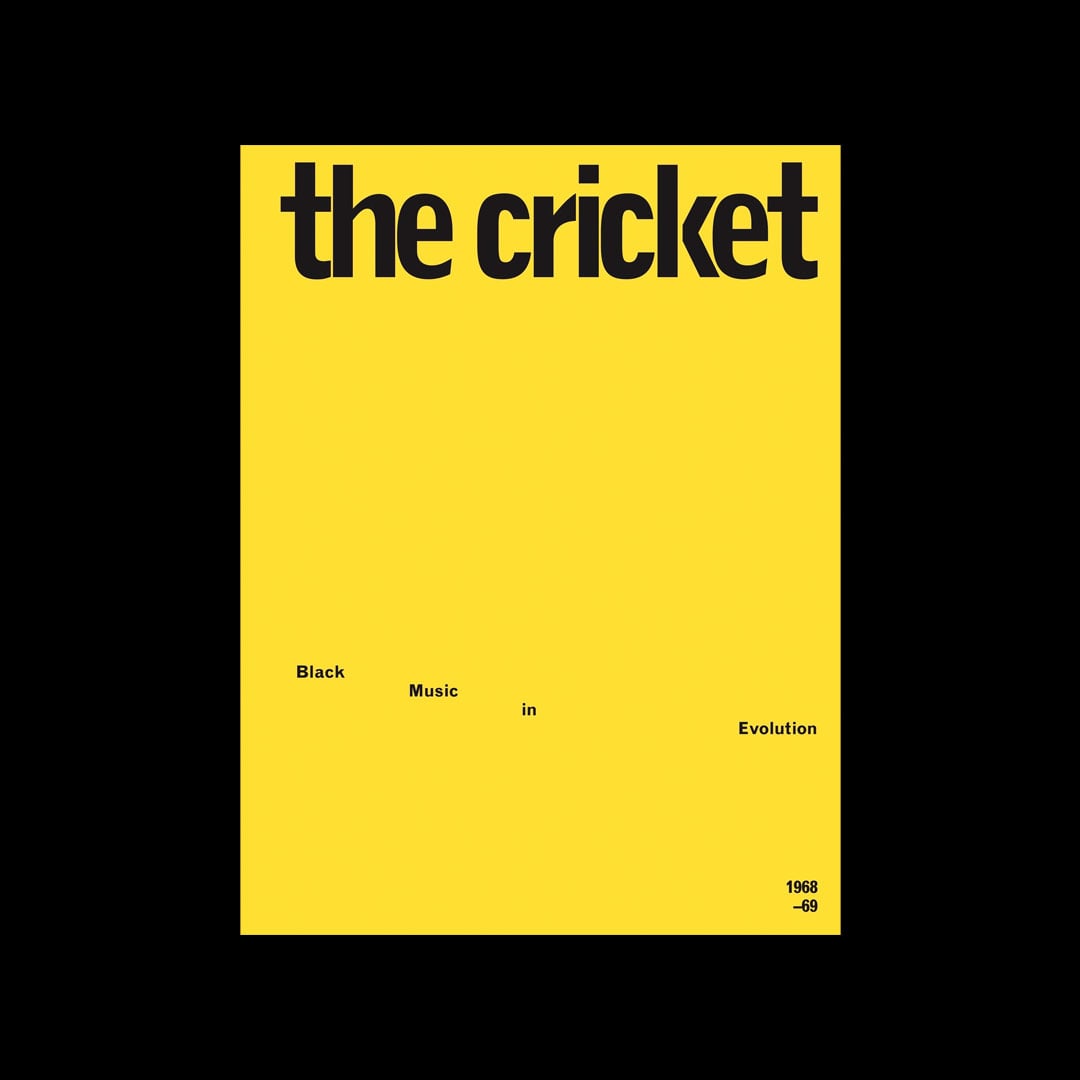 The Cricket: Black Music In Evolution 1968-69 - book