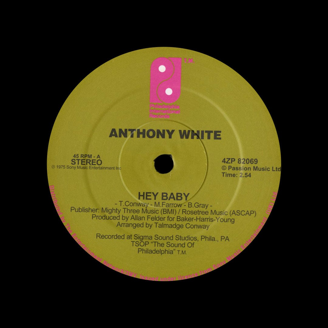 Anthony White, Carolyn Crawford - Hey Baby / Just Got To Be More Careful - 12