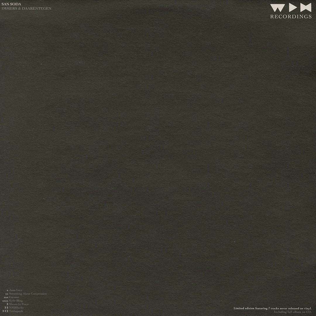 San Soda - Immers & Daarentegen - lp