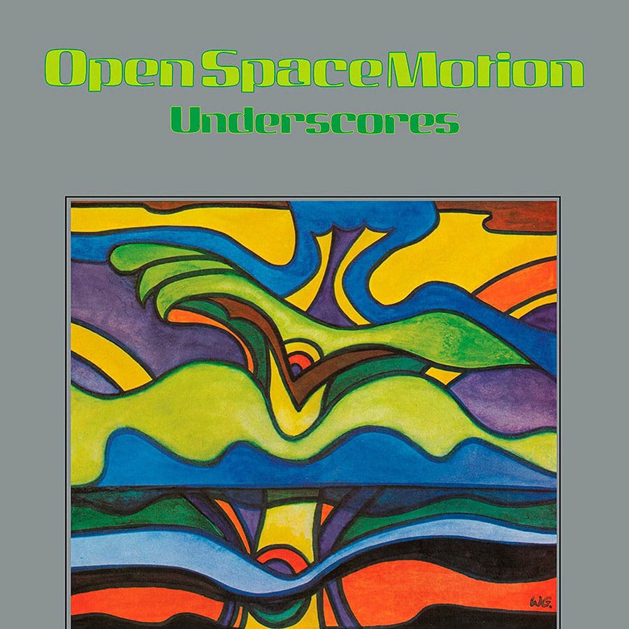 Klaus Weiss - Open Space Motion: Underscores - lp