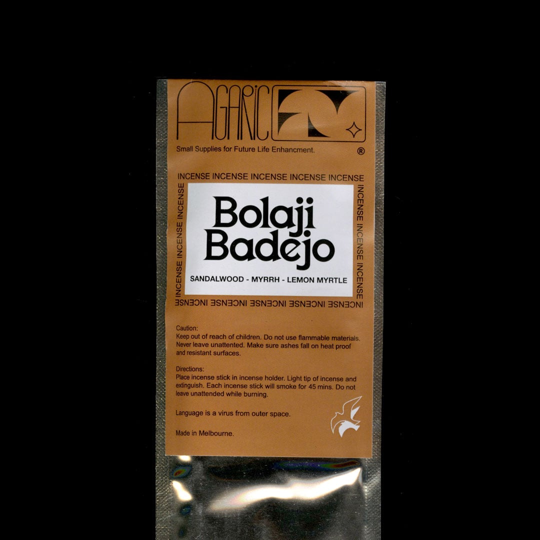 Agaric Fly - Bolaji Badejo - incense