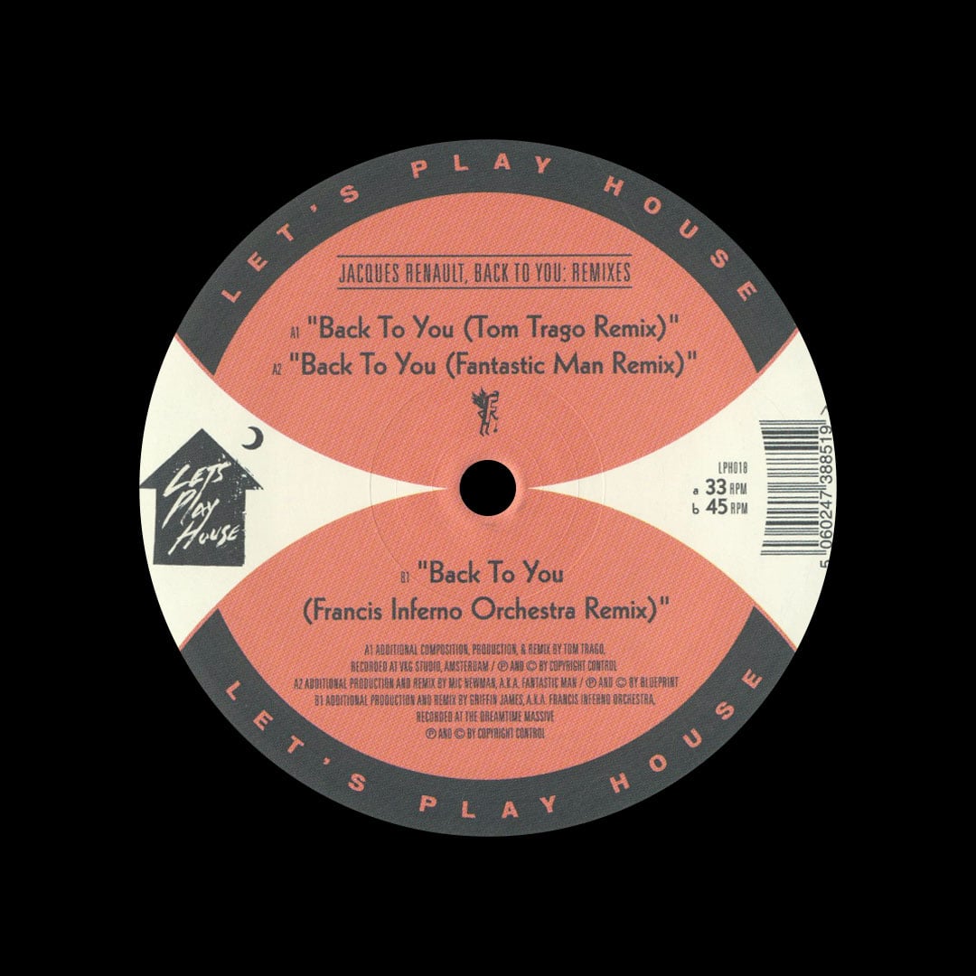 Jacques Renault - Back To You (Remixes) - 12