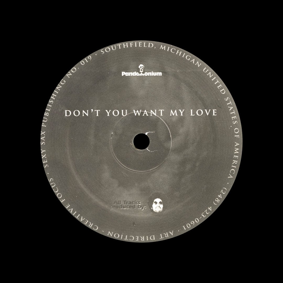 Moodymann - Don’t You Want My Love / Me And My Peoples Eyes - 12