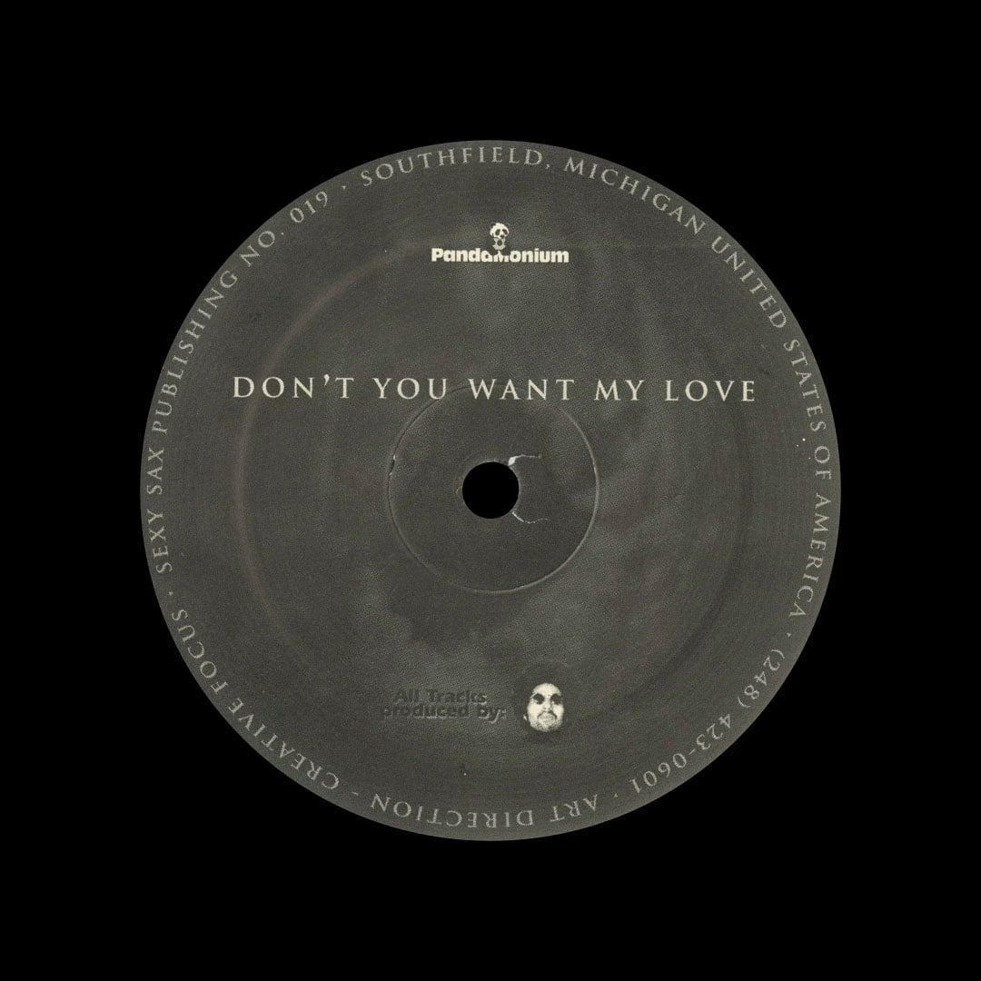 Kenny Dixon Jr., Moodymann - Don’t You Want My Love - 12