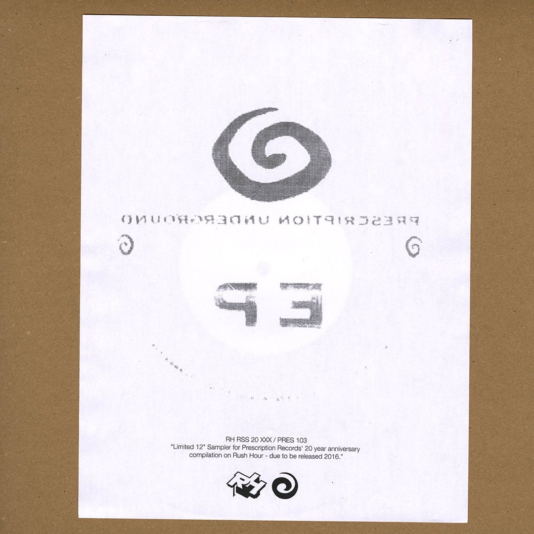 Chez N Trent - Prescription Underground EP - 12