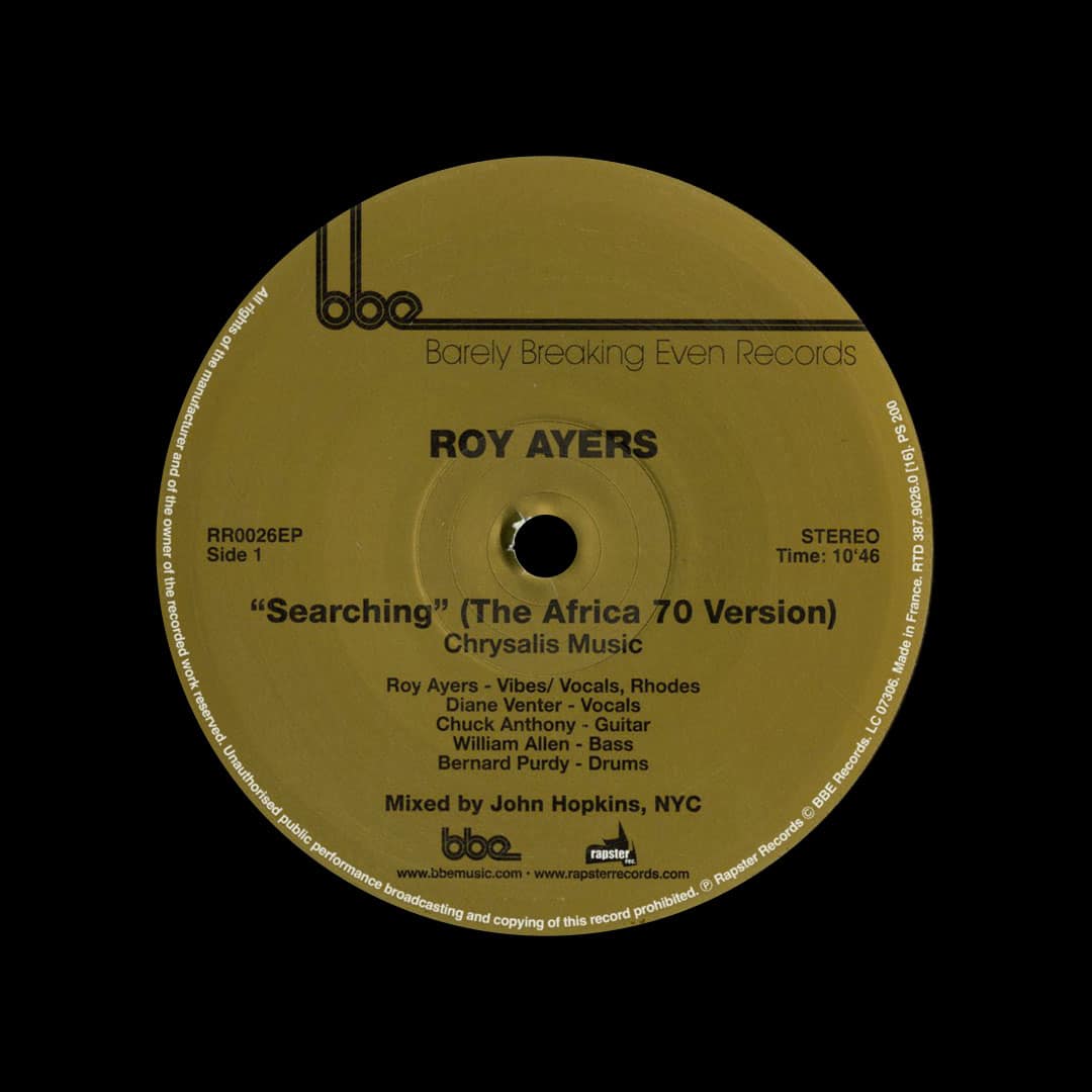 Roy Ayers - Searching / Brand New Feeling - 12