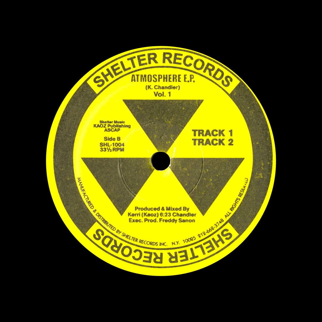 Kerri Chandler - Atmosphere EP - 12