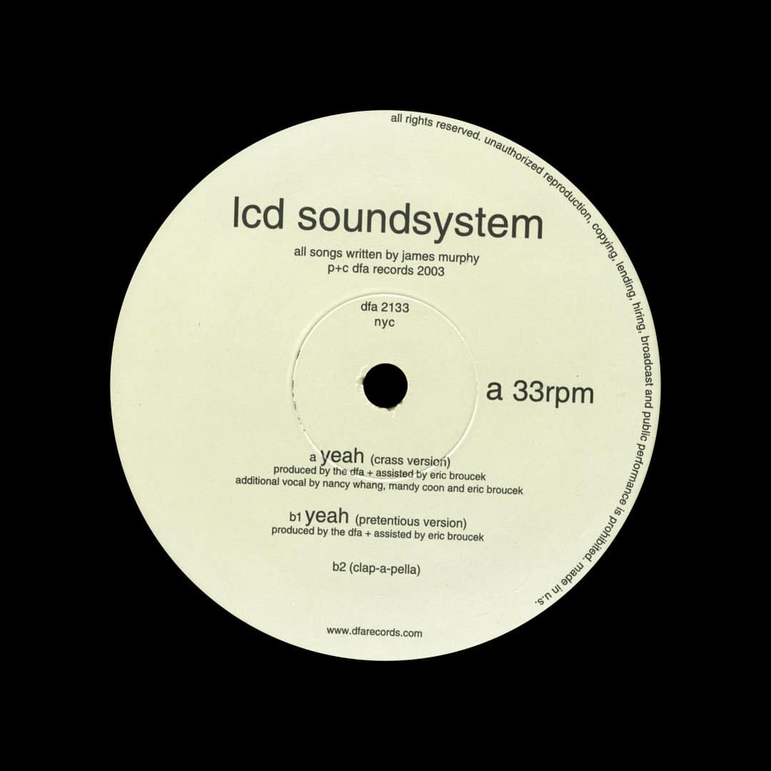 LCD Soundsystem - Yeah - 12