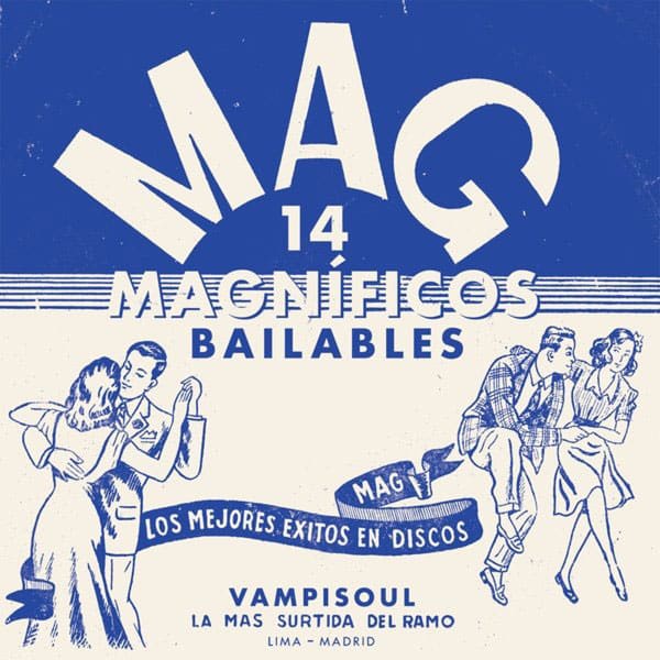 14 Magnificos Bailables - lp
