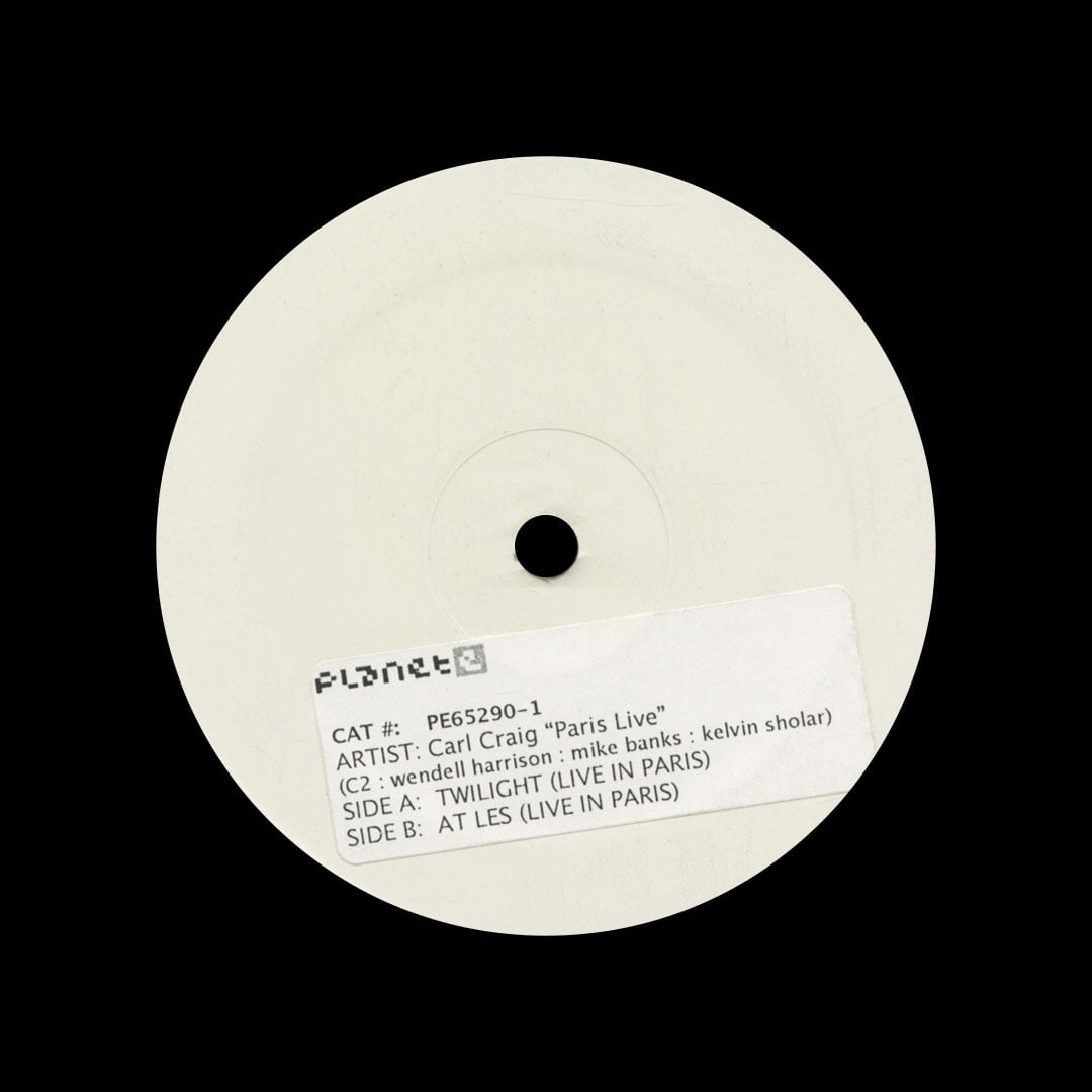 Carl Craig - Twilight / At Les (Paris Live) - 12