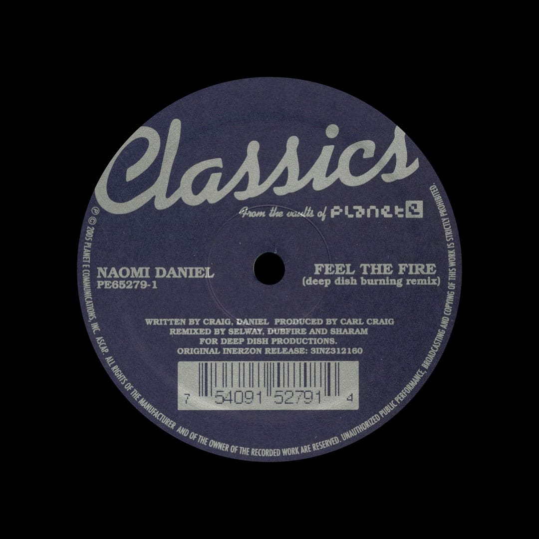 Naomi Daniel - Feel The Fire / Stars - 12