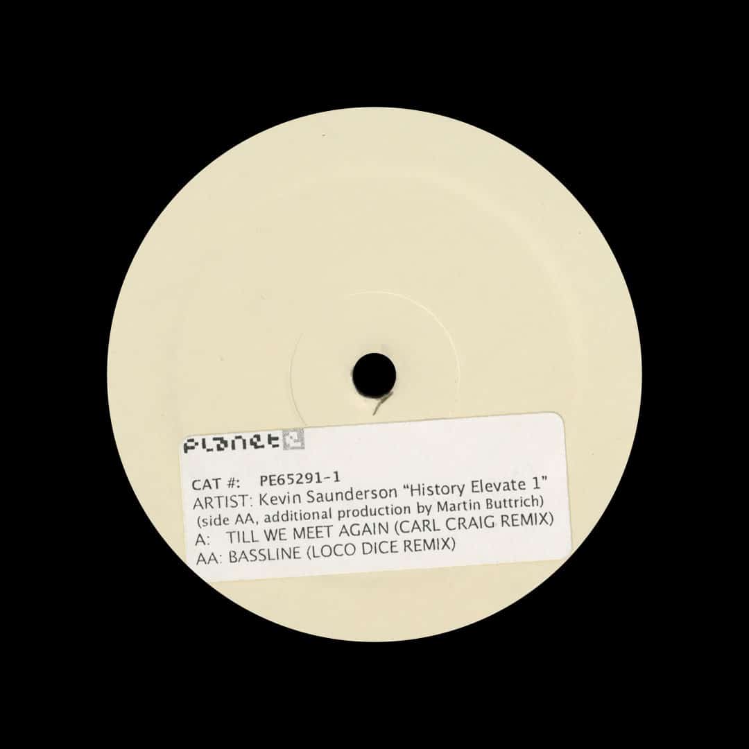 Kevin Saunderson - History Elevate 1 - 12